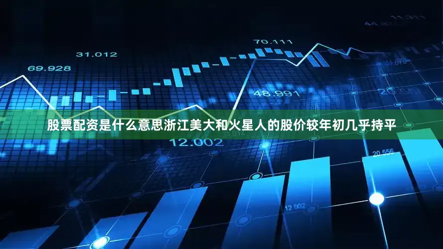 股票配资是什么意思浙江美大和火星人的股价较年初几乎持平